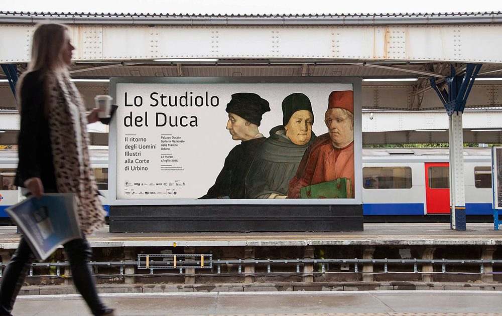 Campagna pubblicitaria “Lo Studiolo del Duca”